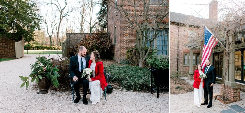 Ben & Lyndsey Great Oak Manor Intimate Wedding