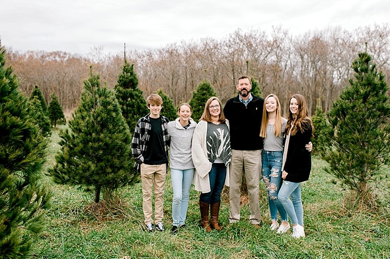 Easton Maryland Christmas Tree Farm Mini Sessions