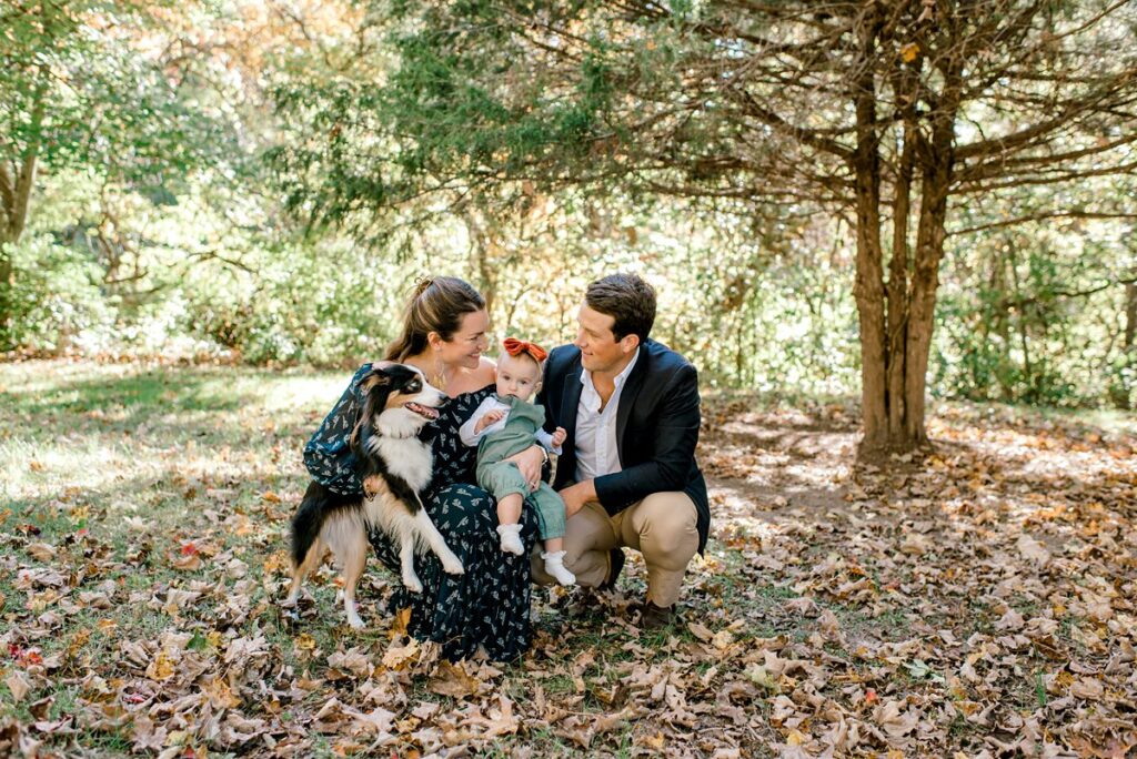 Beautiful fall photography family session